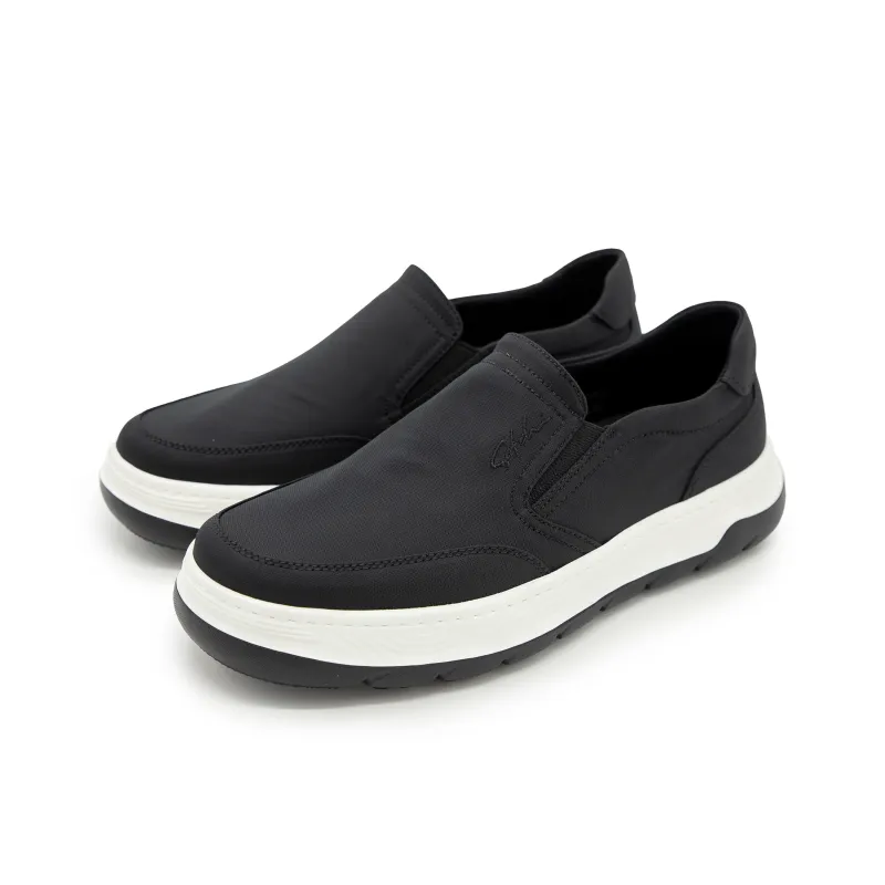 Satchi Summer Fabric Breathable Casual Shoes Men's Black-2