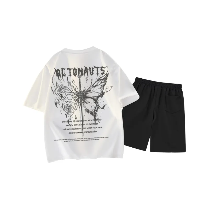 Small Columns Under The Sea Casual Sportswear Unisex-0