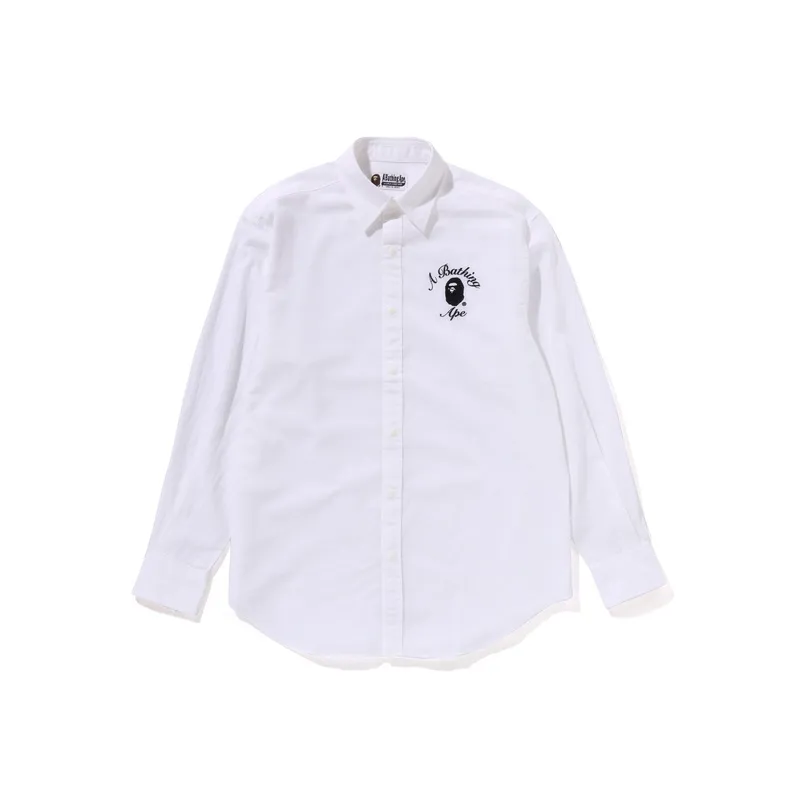 Bape College Shirt Yellow-0