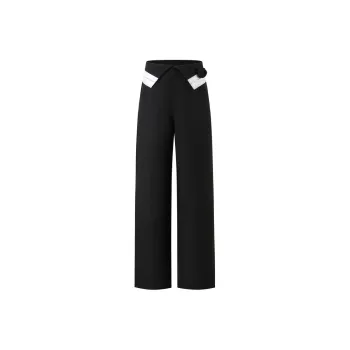 Three Quarters Suit Trousers Women's Black