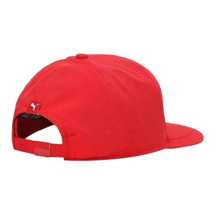 PUMA Polyester Baseball Caps Unisex Red-3