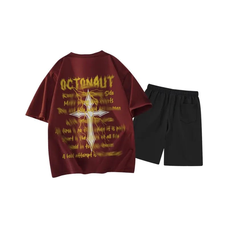 Small Columns Under The Sea Casual Sportswear Unisex-18