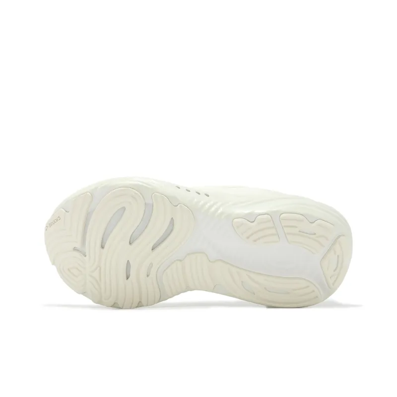 Brooks Glycerin 22 Anti Slip Wear Resistant Low Top Running Shoes Women's Beige B Width-3