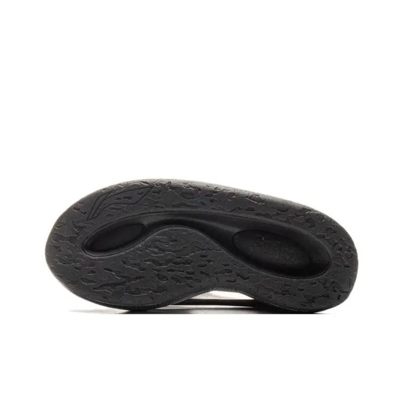 LiNing Cloud Wandering SLAY 2.0 Slip Resistant Abrasion Resistant Slide Slippers Unisex Black-4