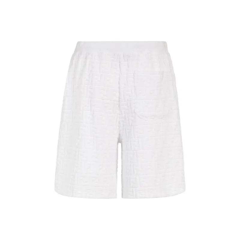 FENDI Ff Jacquard Bermuda Shorts-1