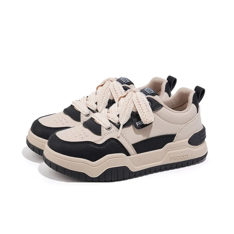 Gai Renpu Anti Slip And Wear Resistant Height Increasing Low Top Skateboard Shoes Women's-8