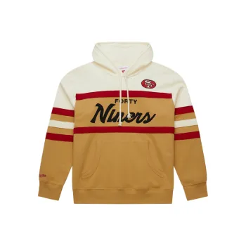 Mitchell Ness Nba Head Coach Bulls 'Tan/Cream' Hoodie