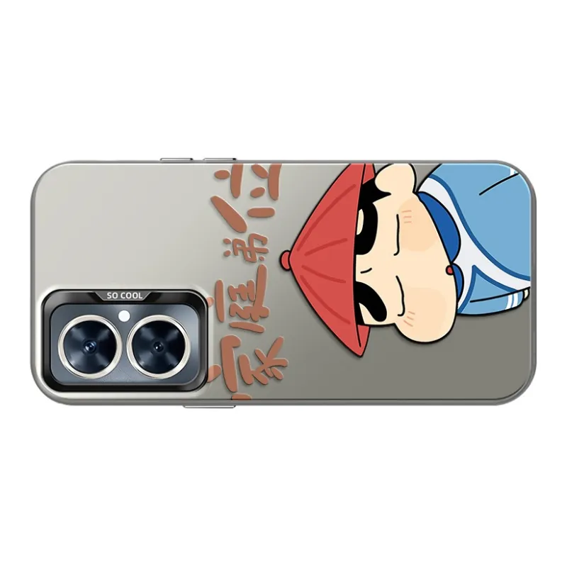 YICAIJIA Matte Material Shin Chan's Brother Y Phone Cases Compatibility With MVMOM 20/30 Trendy And Cool-4