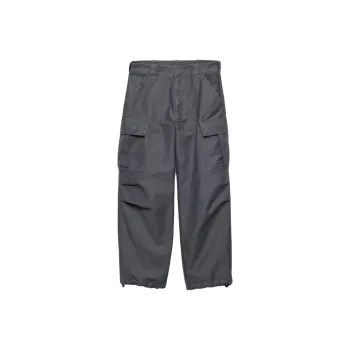 PRADA Cargo Pants Men's Lead Gray
