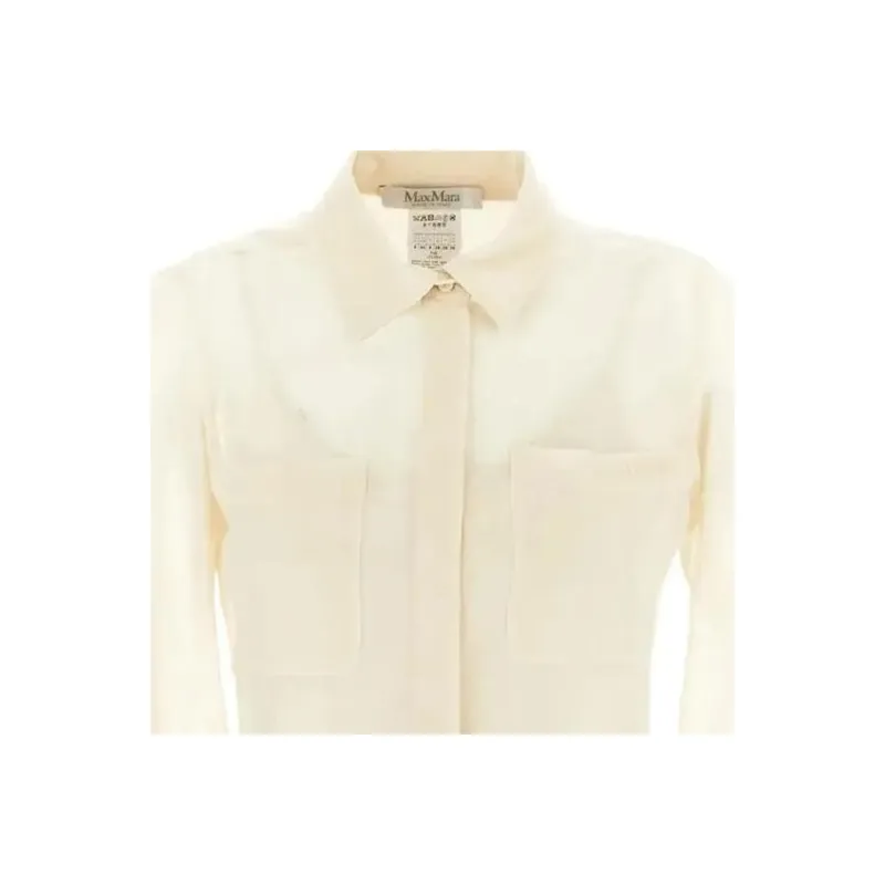MaxMara Buttoned Long Sleeved Shirt-2