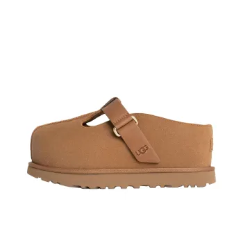 UGG EVA Abrasion Resistant Slip Resistant Wrap toe Slippers Women's Brown