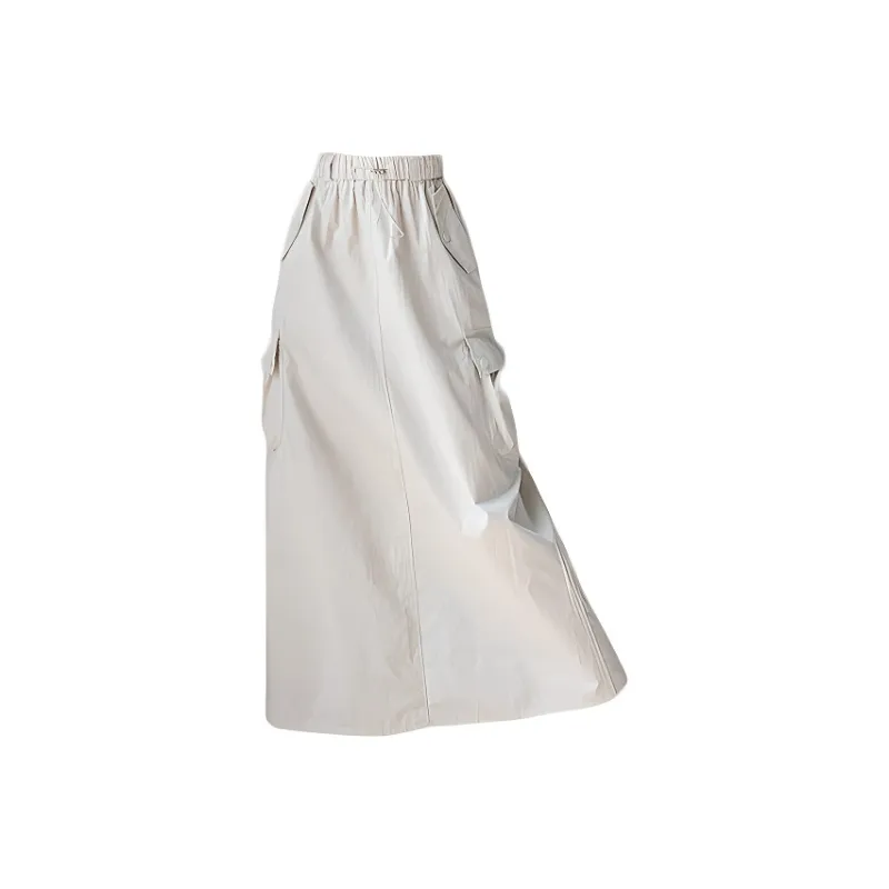 Aghr Casual Long Skirts Women's-5