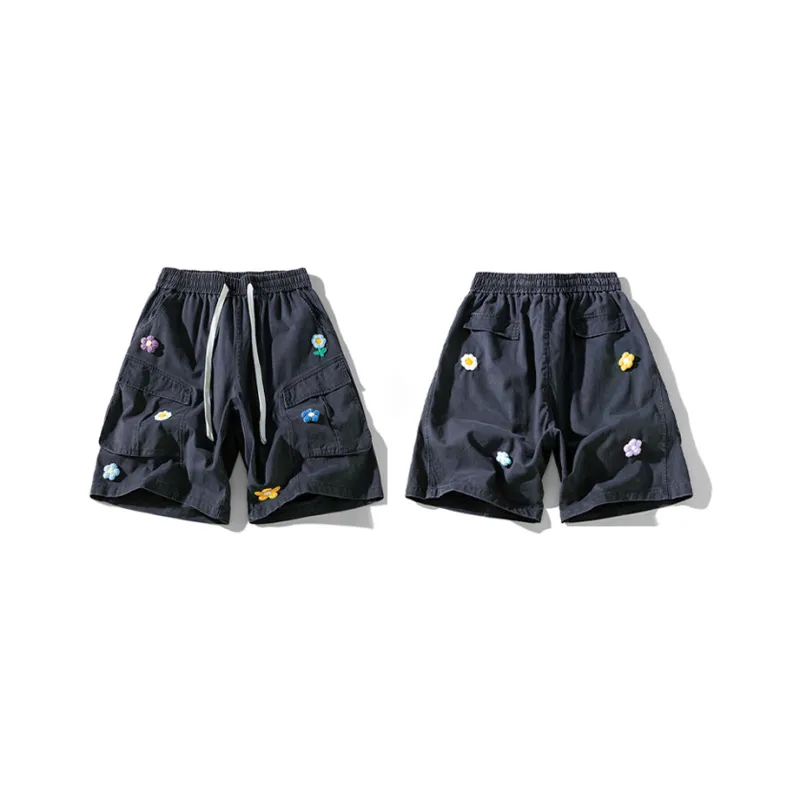 HKRXEC Cargo Shorts Men-5