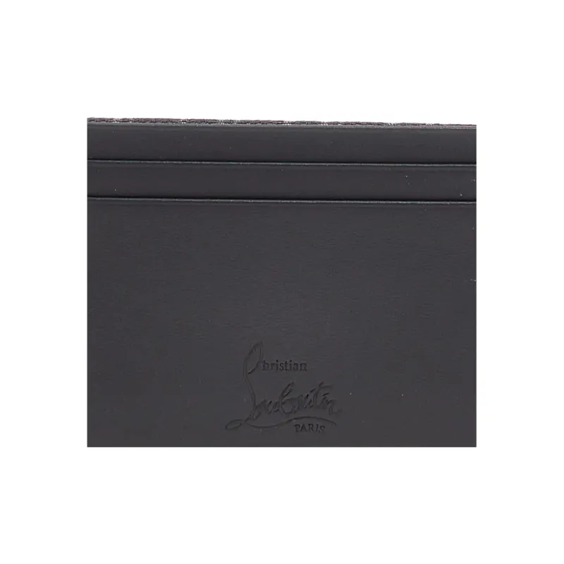 Christian Louboutin Kios Jacquard Monogram Card Holder-2