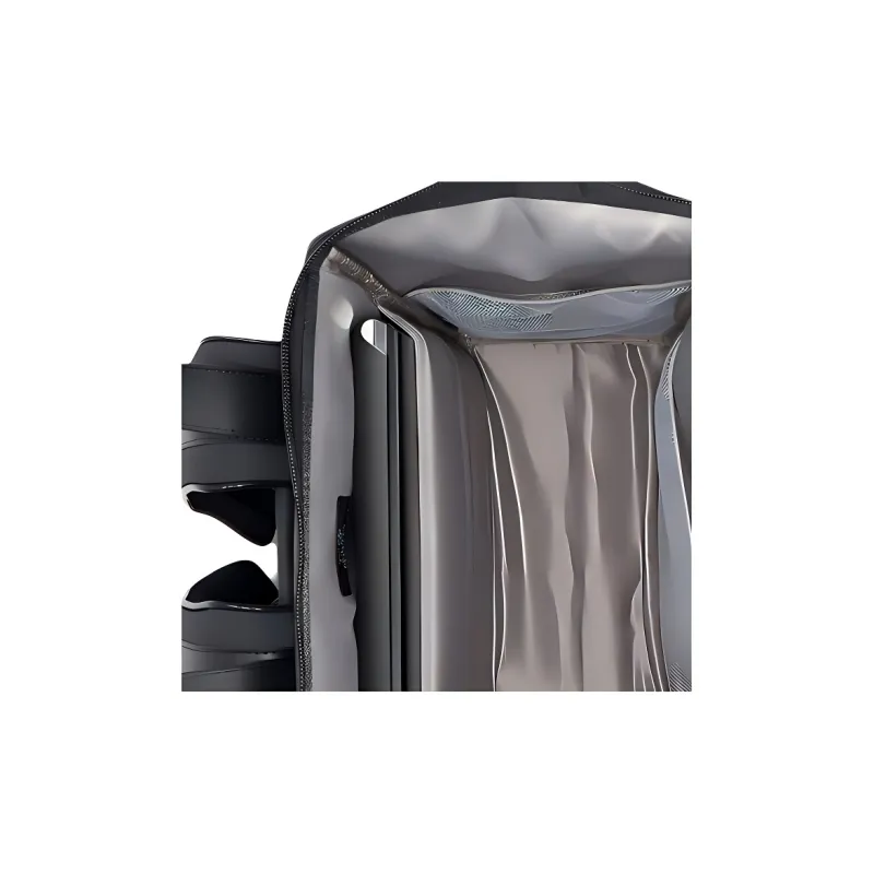 DELSEY Recycled Polyester Backpack Unisex Black-4