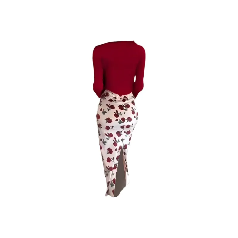 IQC Two Piece Skirt Sets Women's-1