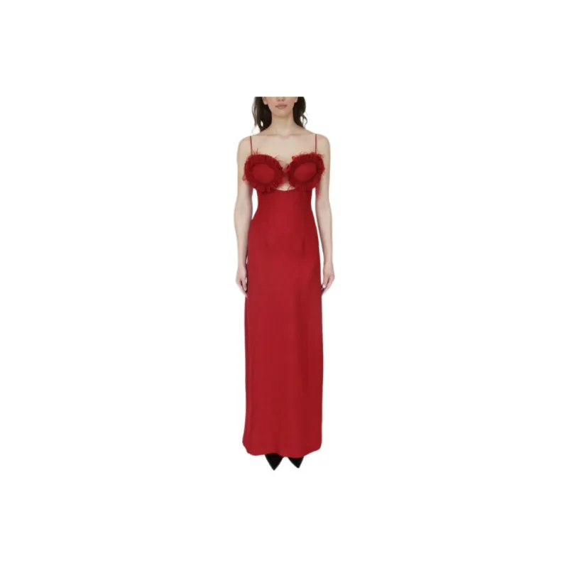 PRONOUNCE Slip Dresses Women's Red-0