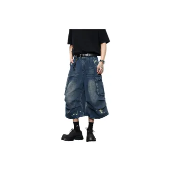 Double Dealer Denim Shorts Unisex