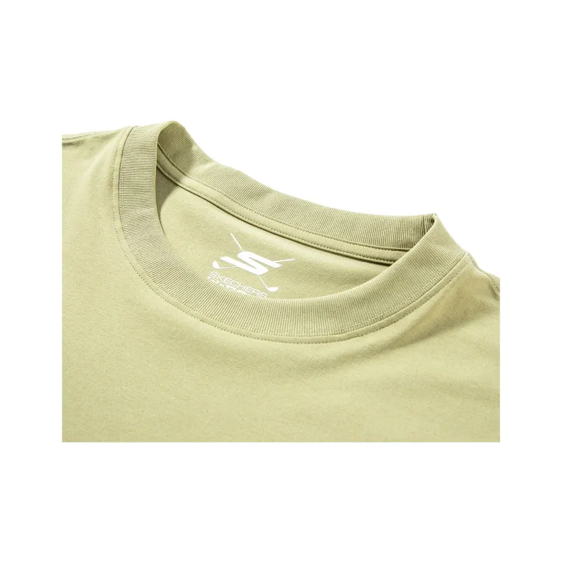 Skechers T Shirt Unisex Army Green 03X6-3