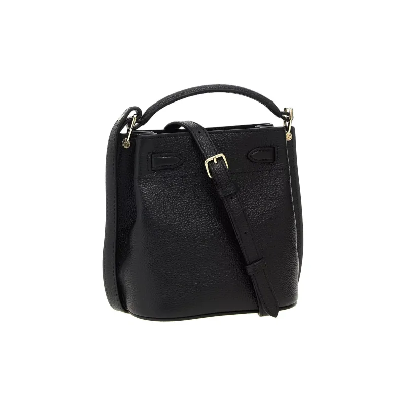 Mulberry Calfskin Bucket Bag Handbag Mini Women's Black-1