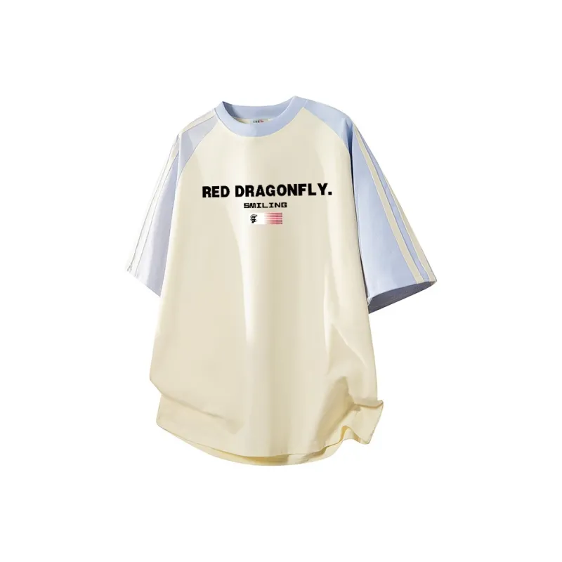 RED DRAGONFLY Short Sleeved T Shirts Unisex-12