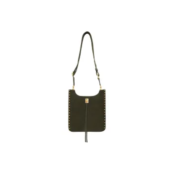 REBECCA MINKOFF Suede Shoulder Bag Crossbody Bag Medium Size Women's Moss