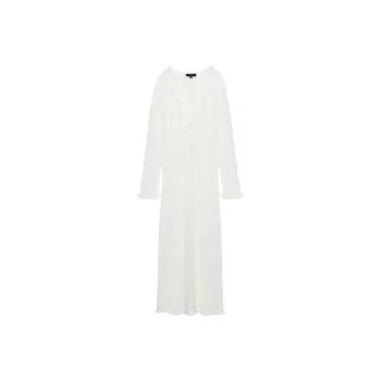 ZARA Long Sleeved Dresses Women's White