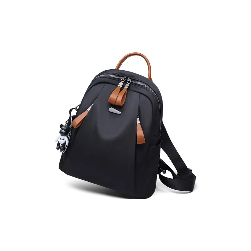 EBLAN Fabric Backpack Regular Women's Extreme Night Black-4