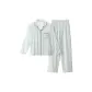 Moon White Blue Stripes