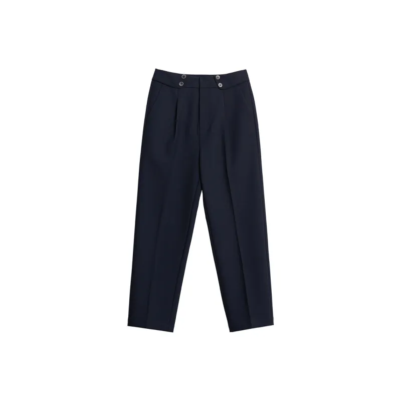 Mambe Casual Pants Women's Dark Cyan-0