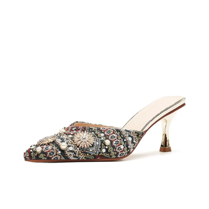 MCKP Slim Heel High Heels 6.5cm Women's-0