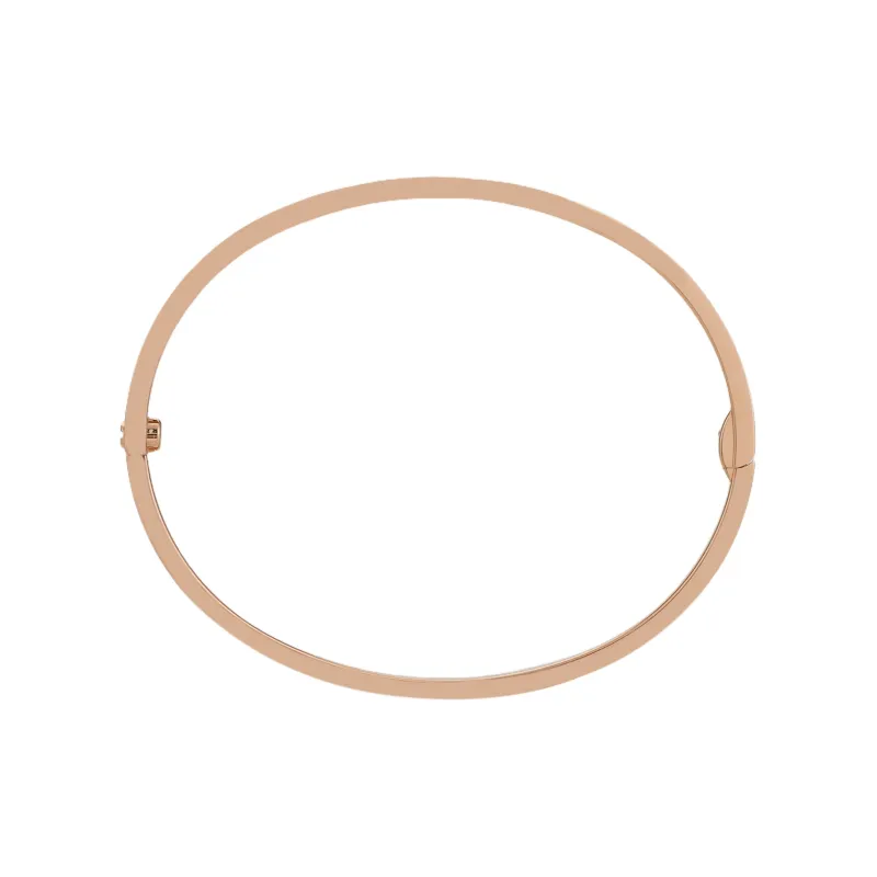 CARTIER 18K Rose Gold Bangles Unisex Rose Gold-2