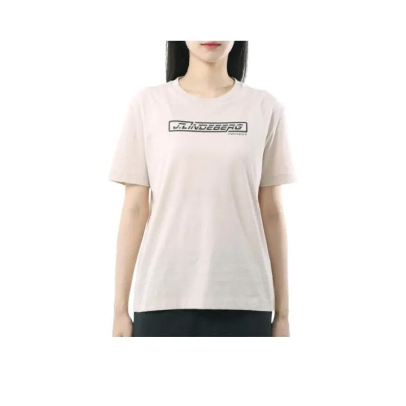 J.Lindeberg T Shirt Women's Flesh Pink-0