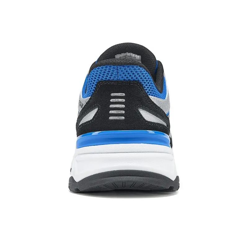Skechers SPORT MENS Coverage Low Top Chunky Sneakers Men's Blue Silver-3