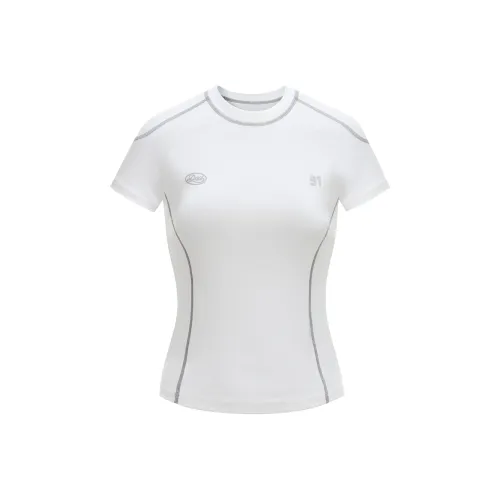 DESSUU Set in Sleeve T Shirt Women's