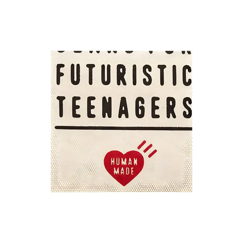 HUMAN MADE Canvas Bag Clutches Regular Women's White-4