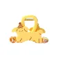 Yellow Curl Puppy Claw Clip