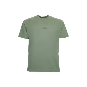 STONE ISLAND Compass motif T shirt