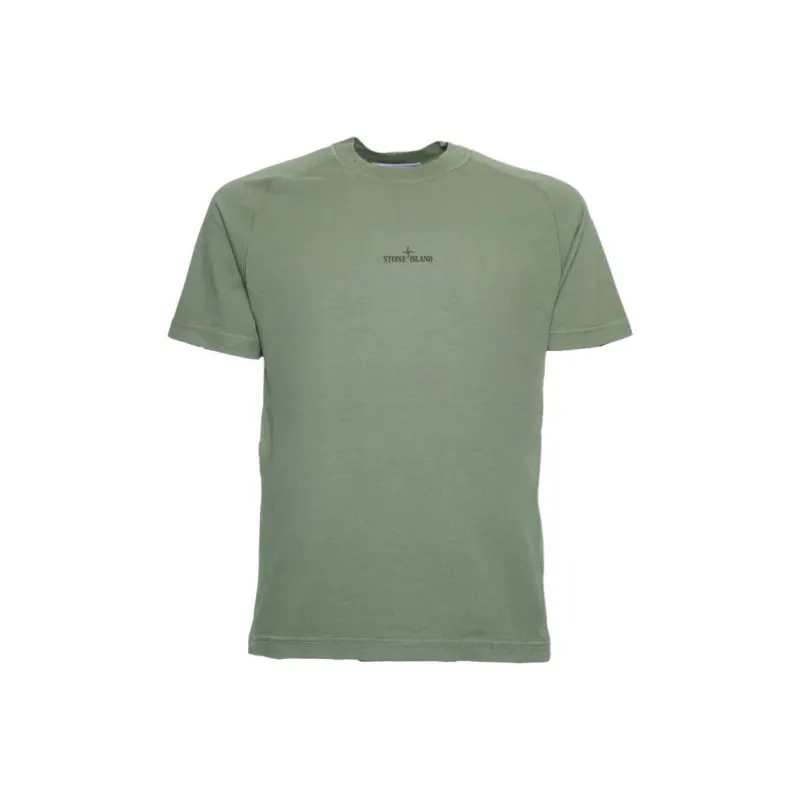 STONE ISLAND Compass motif T shirt-0