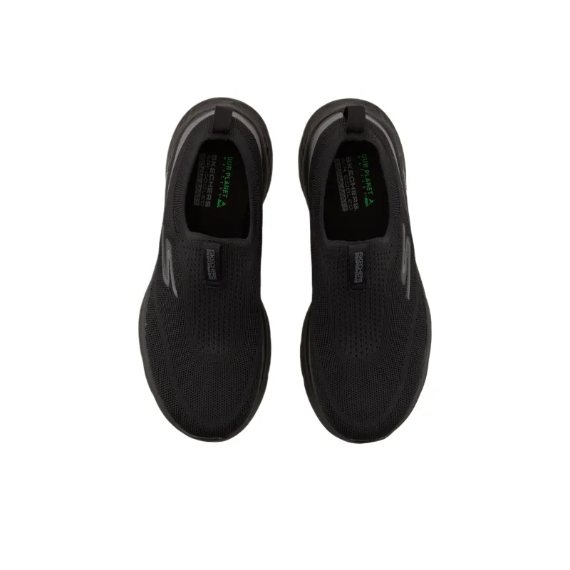 Skechers Go Run Lite Low Top Casual Shoes Women's Black-3