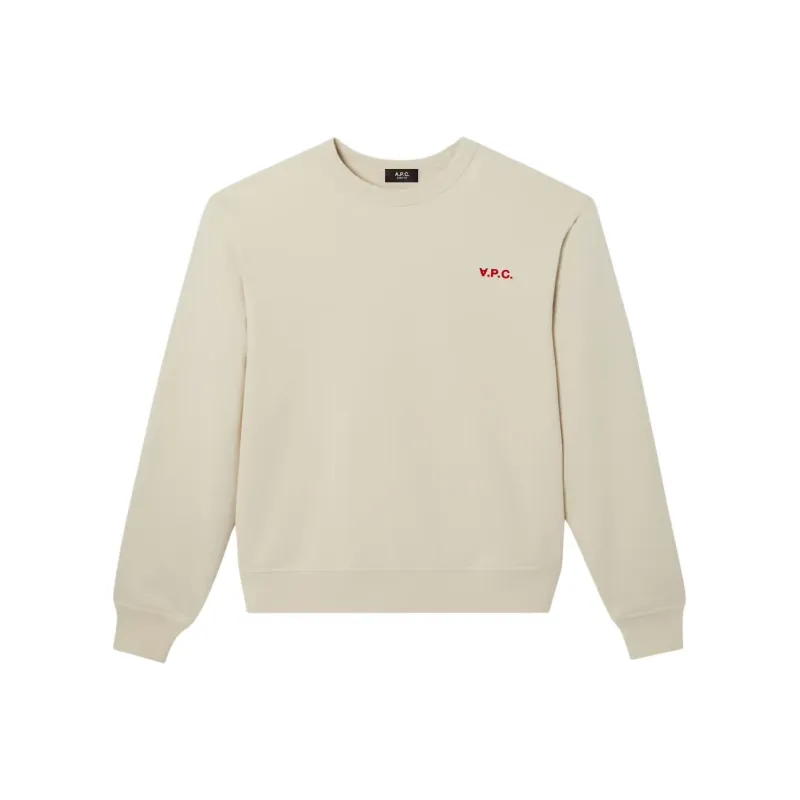 A.P.C Sweatshirt Men's Gray White-0