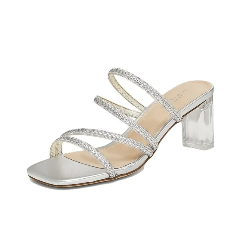 TATA Crystal Slide Slippers Women's-5
