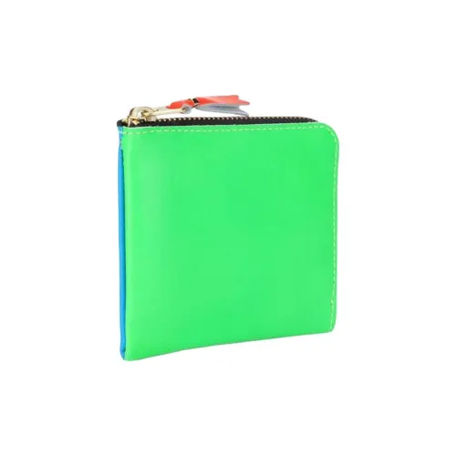 CDG Sheepskin Wallet Men's Green