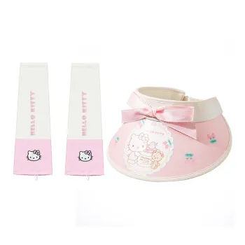 Hello Kitty Sanrio Series Polyamide Sun Protection Hat Set Women's