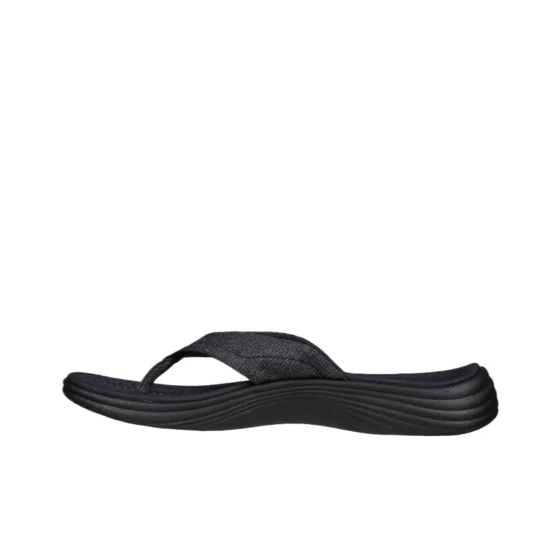 Skechers Arch Fit Quick Dry Flip Flops Women's Black-1