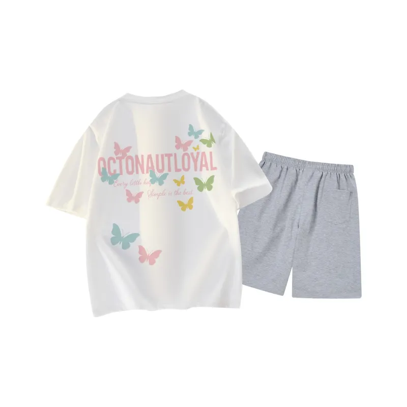 Small Columns Under The Sea Casual Sportswear Unisex-4