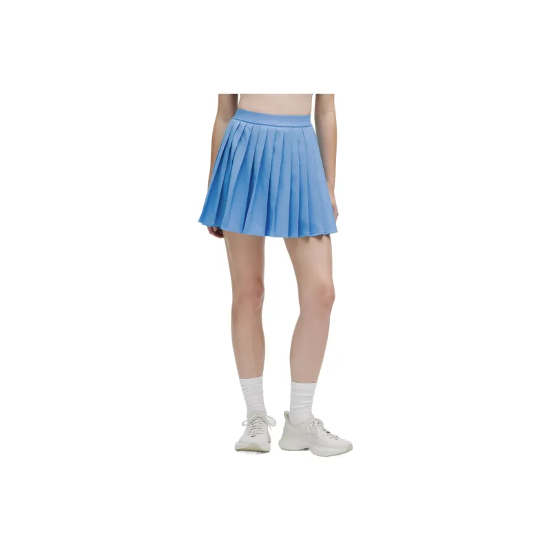 Lululemon High RisePleated Tennis Skirt Long Tennis Bottom Women's Blue-0