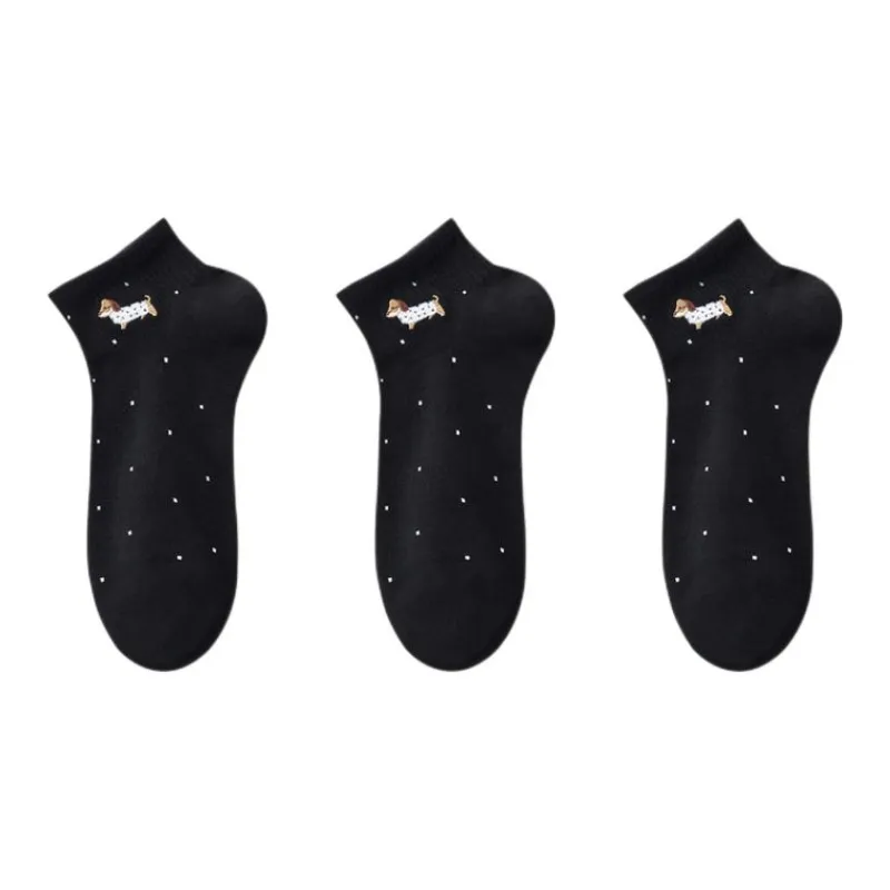 Temooues Ankle Socks Women's Combo Set-2