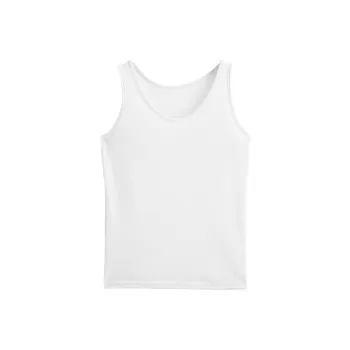 Puppytown Tank Tops Women's White[Fabric Slightly Translucent]