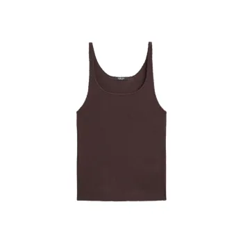 Massimo Dutti Tank Tops Women's Dark Red